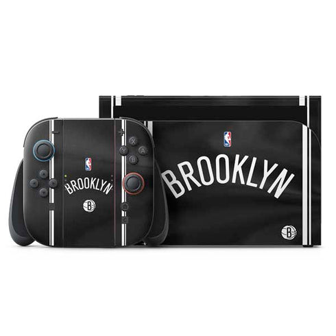 NBA Brooklyn Nets Jersey Nintendo Switch 2 (2025) with Joy-Con Skin